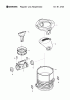 Gardena Regensammler Ricambi Regulier- und Absperrdose