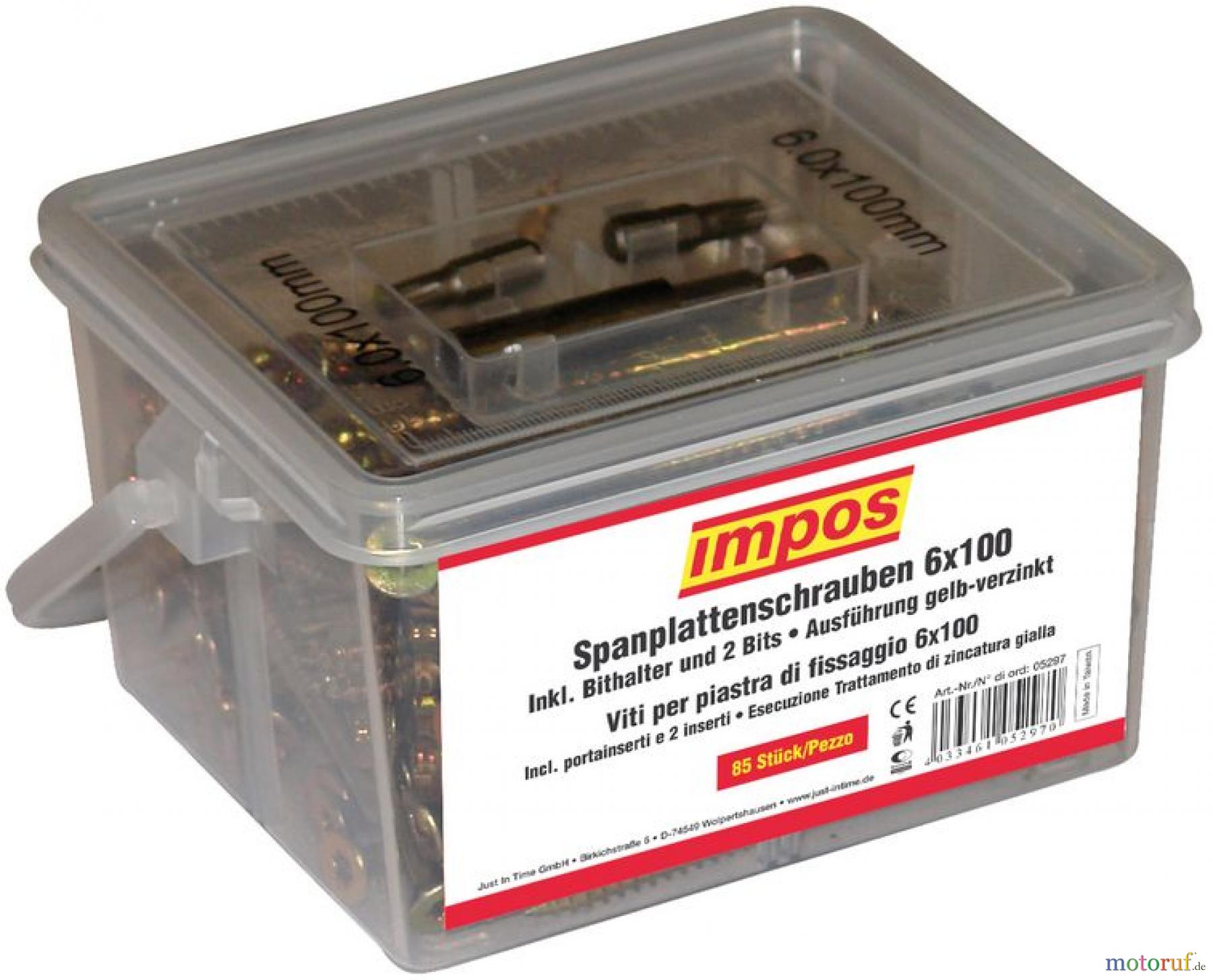 Impos (Güde) SPANPL.SCHRAUBEN 6X100 T-30 - 05297_EM