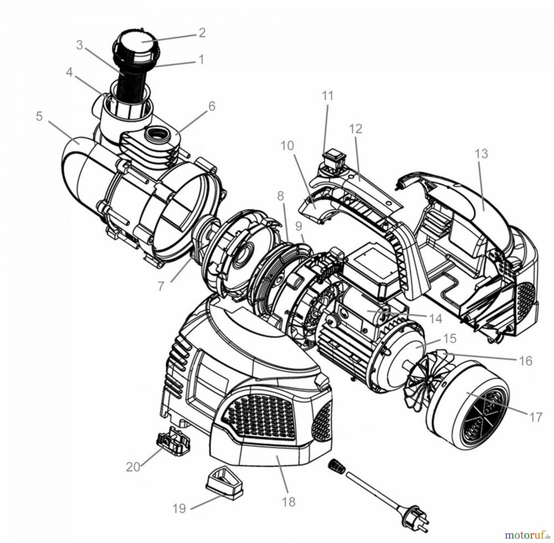 MR Gardener (Güde) GARTENPUMPE GP 4000 VFI - 05062_EM FSL05062-01