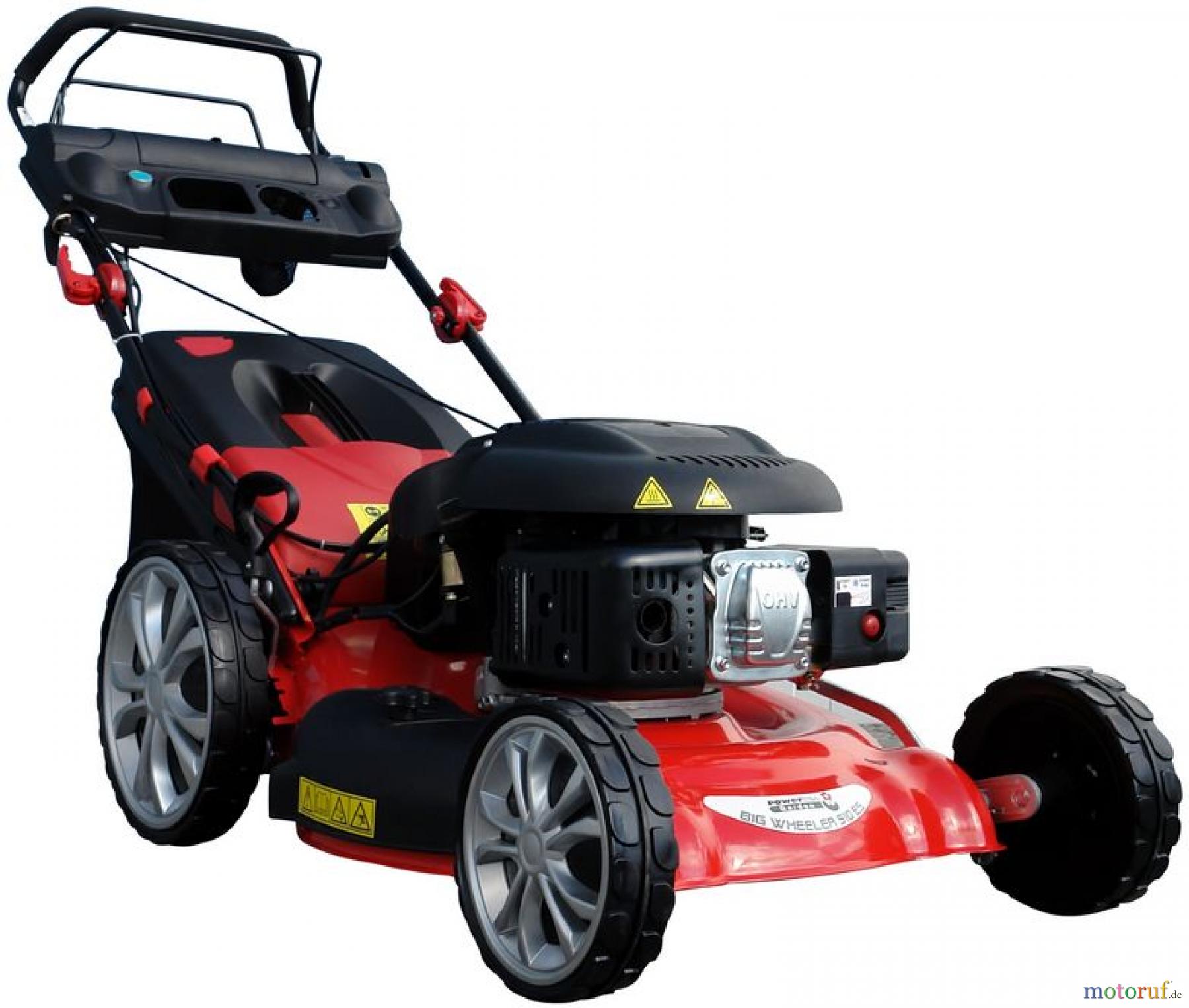 Powertec Garden Achtung: Auf dem Typenschild muss GÜDE als Hersteller angegeben sein! RASENMÄHER BIG WHEELER 510 ES - 05168