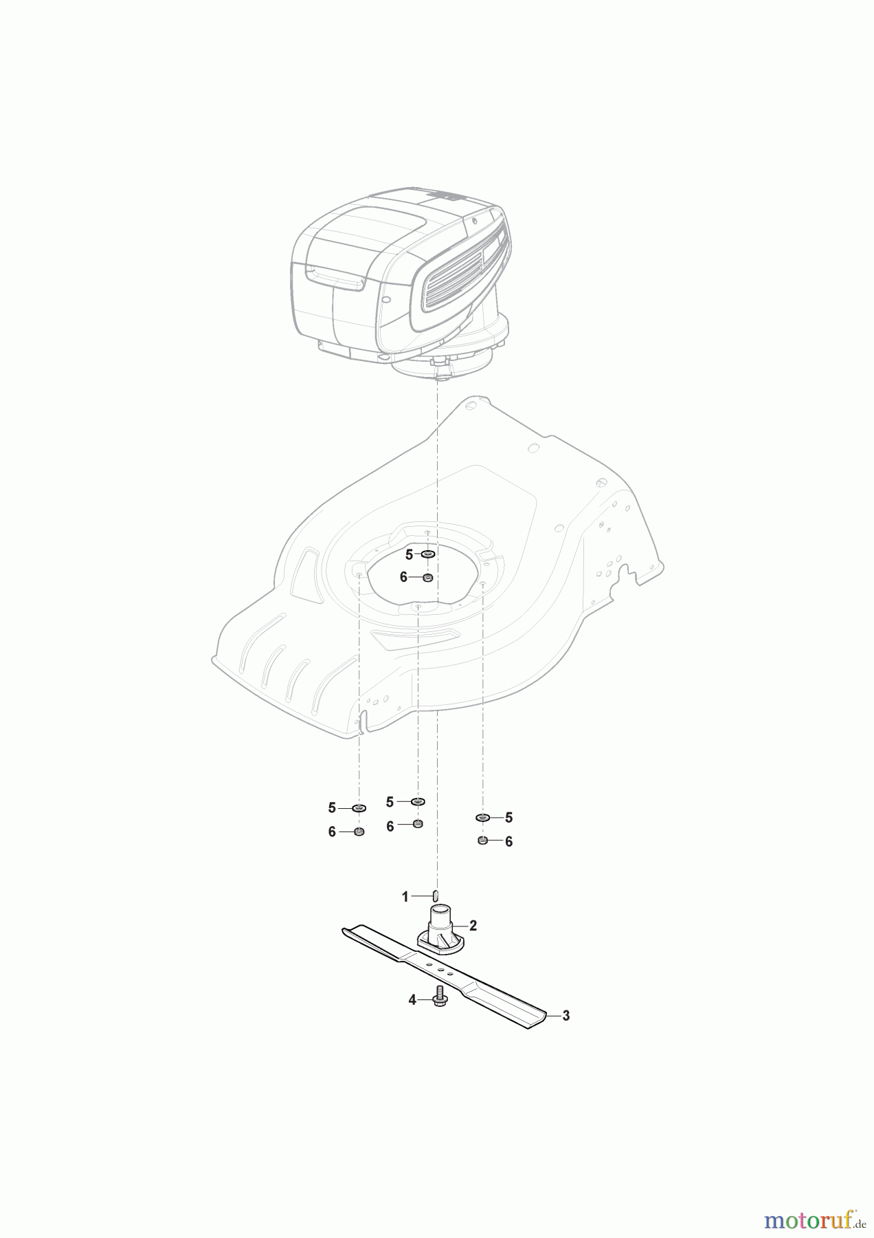 Stiga Rasenmäher Baujahr 2024 Akkurasenmäher Combi 753e V Kit (2024) 2L0537978/ST1 Schneidwerkzeug (Messer)