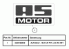 AS-Motor (neu) Schlegelmäher AS 701 SM ab FNr. 026816040001 Ricambi Aufkleber - Set