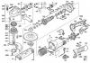 AEG Powertools Winkelschleifer Listas de piezas de repuesto y dibujos WSE 14-125 MX