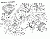 Wolf-Garten OHV 3 6990000 Series A (1997) Ricambi Electric clutch, Drive system, Rear wheels