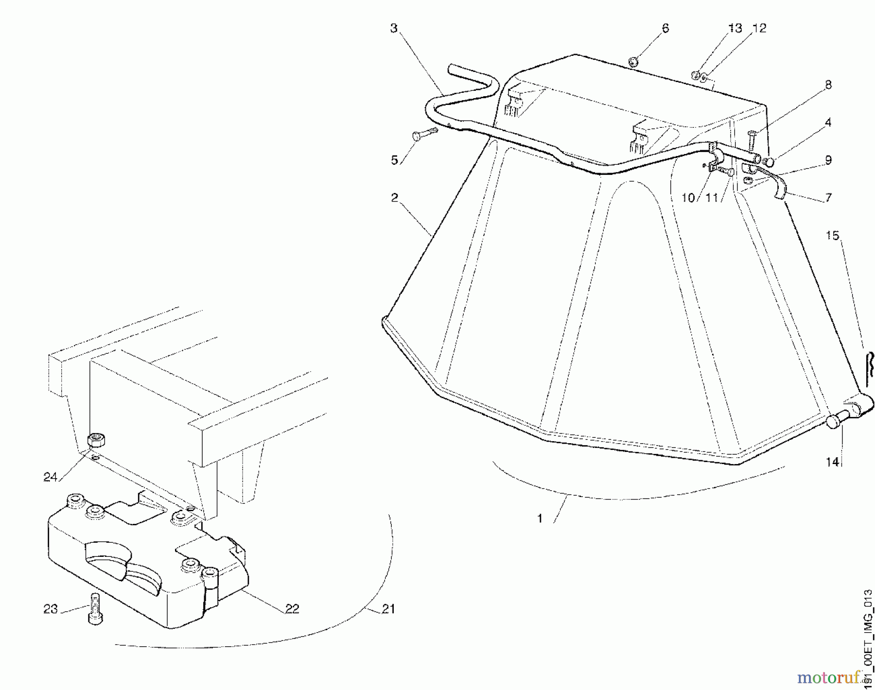 Viking Aufsitzmäher Aufsitzmäher MR 380 M - Zubehörteile
