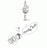 Spareparts Piston, Crankshaft, Connecting rod