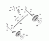 Wolf-Garten 6.38 E 4950080 Series B (2004) Ricambi Height adjustment, Wheels