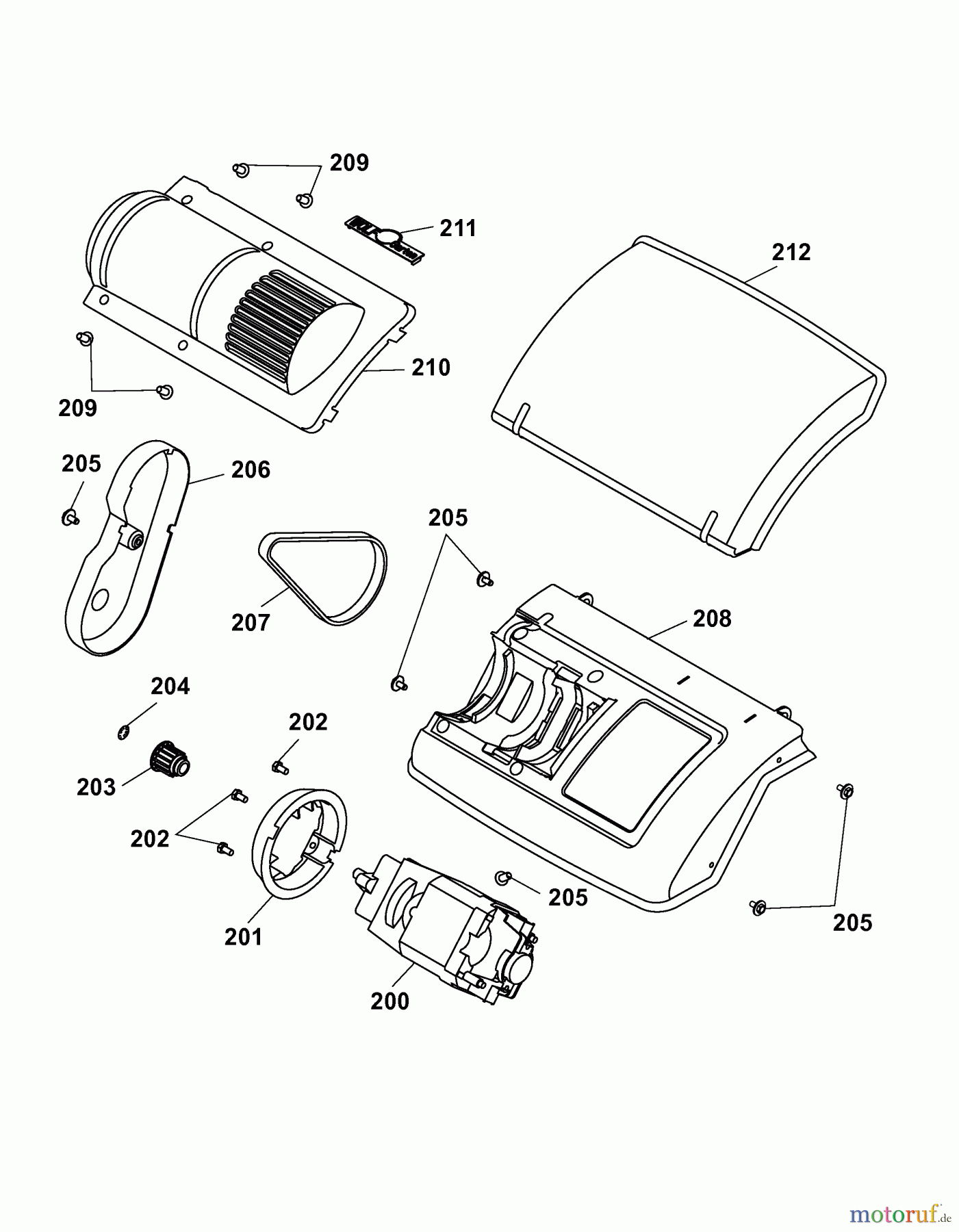  Wolf-Garten Spindle mower TC 32 LE 3616680 Series A  (2007) Electric motor, Belt