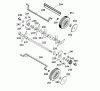 Wolf-Garten UV-EL 3630001 Series A (2001) Listas de piezas de repuesto y dibujos Rotor, Wheels