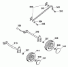 Wolf-Garten Power Edition 48 QR 4233000 Series B (2009) Ricambi Height adjustment, Wheels