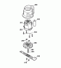 Wolf-Garten HC 37 K 4907007 Series B (2006) Ricambi Blade, Blade adapter, Engine