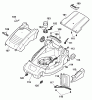 Wolf-Garten Power Edition 34 E 4924003 Series D (2007) Ricambi Deck housing