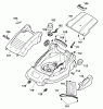 Wolf-Garten Power Edition 37 E 4927003 Series D (2007) Ricambi Deck housing