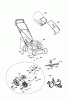 Wolf-Garten Campus 46 BA 6046000 Series A (2007) Ricambi Gearbox, Grass bag, Blade, Engine