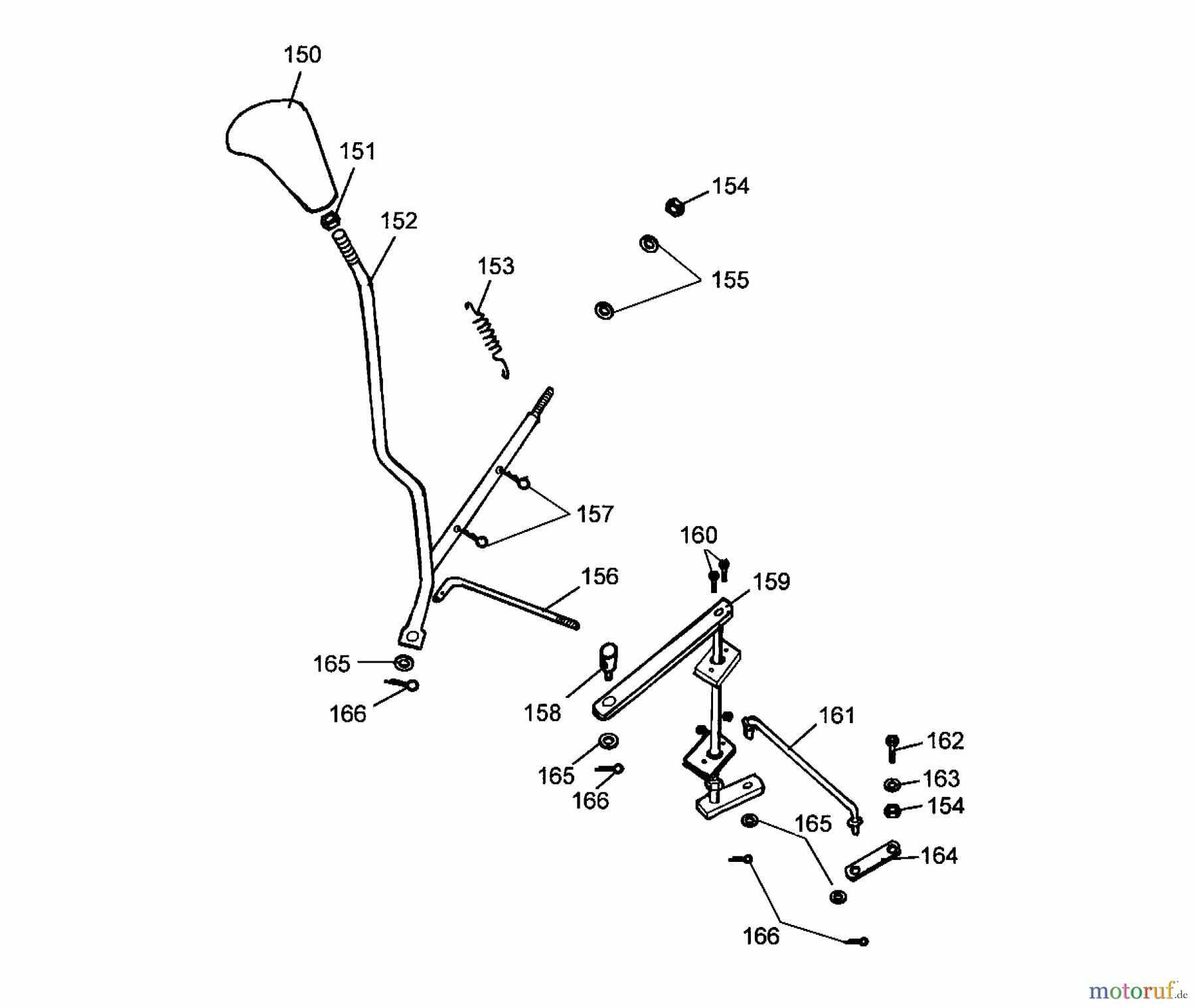  Wolf-Garten Lawn tractors Trac OHV 6 6200000 Series A  (2001) Operation change gear