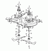 Wolf-Garten Trac OHV 7 6205000 Series A (2001) Ricambi Deck housing, Blade, Blade adapter