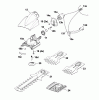 Wolf-Garten Accu BS 60 7087002 Series B-D (2005) Ricambi Rotating head, Charger, Blade