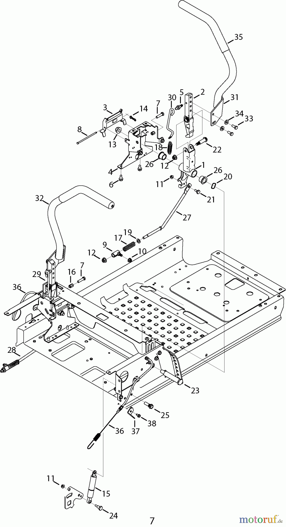 CRAFTSMAN Divers ZERO-TURN MOWER 247.204110 Seite 9