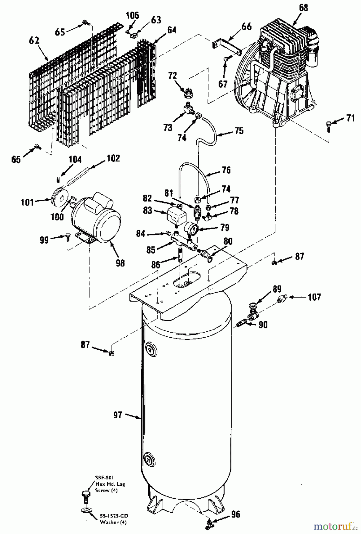  OEM Divers A 5.0HP 60G VS OL 2STG 24 RA5B60V2D Seite 1