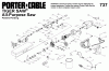 PORTER CABLE TIGER SAW KIT KEYLES PC9737 Ricambi Seite 1