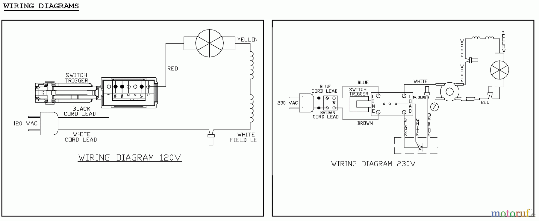  PORTER CABLE Divers TIGER SAW KIT KEYLES PC9737 Seite 2