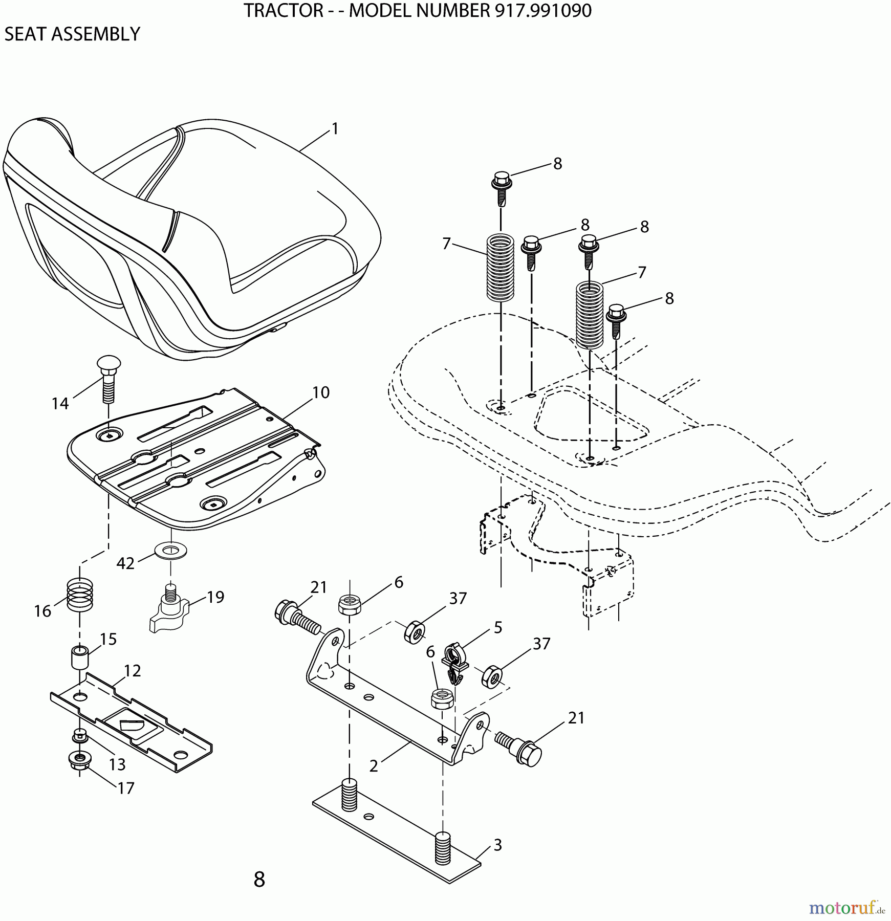 CRAFTSMAN Divers TRATTORE DA PRATO 917.991090 Seite 11