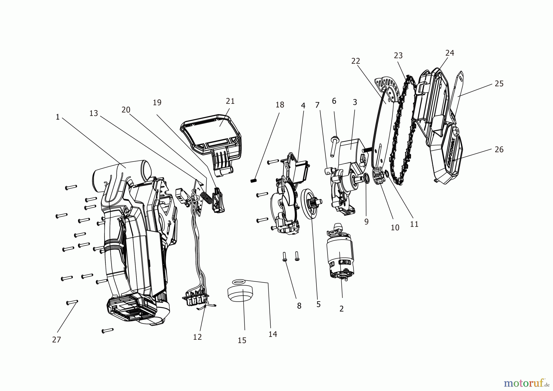  BLACK+DECKER ESTERNO MOTOSEGHE E POTATORI MOTOSEGA BCCS320C1 Seite 1