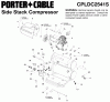 PORTER CABLE A 2.5HP 4G SS DL 1STG 120 CPLDC2541S Ricambi Seite 1