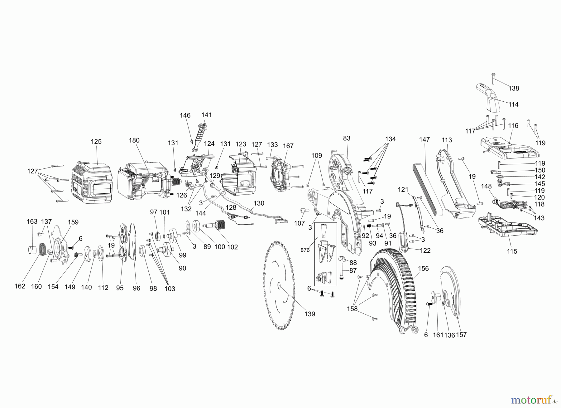  DEWALT LAVORI IN LEGNO Seghe a gattuccio SUPPORTO PER SEGA A MITRE DHS790N Seite 3