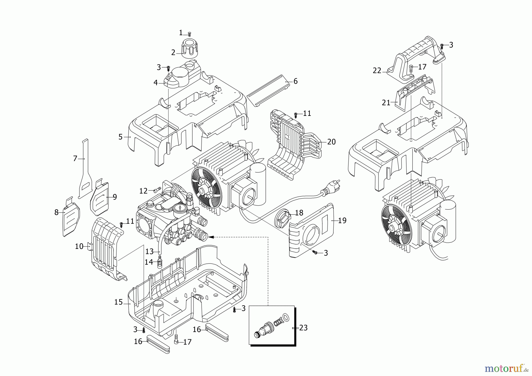  DEWALT IDROPULITRICI IDROPULITRICE DXPW003CEKART Seite 1