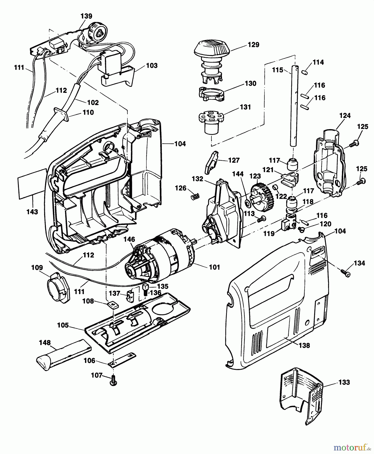 BLACK+DECKER INTERNO SAW JIGSAW SCROLLER KS538SE Seite 1