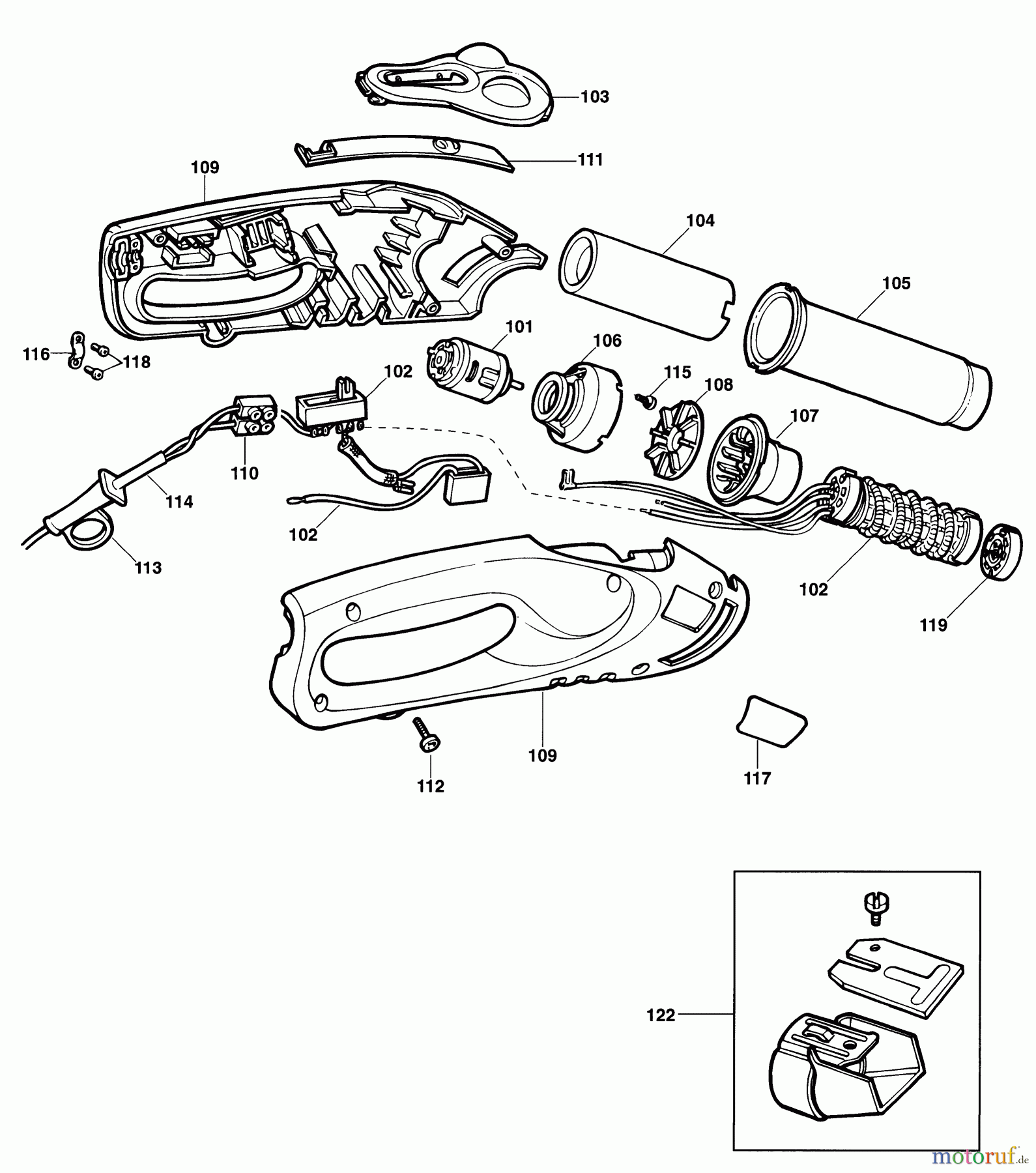 BLACK+DECKER INTERNO PISTOLE DI CALORE PISTOLA TERMICA KX1683 Seite 1