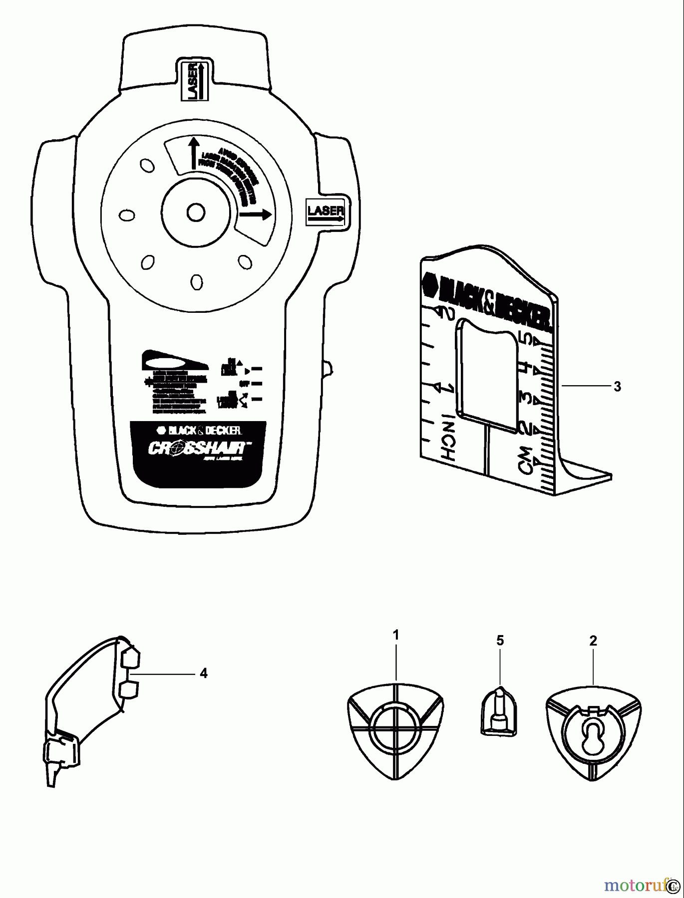  BLACK+DECKER INTERNO LASERS LASER BDL400S Seite 1