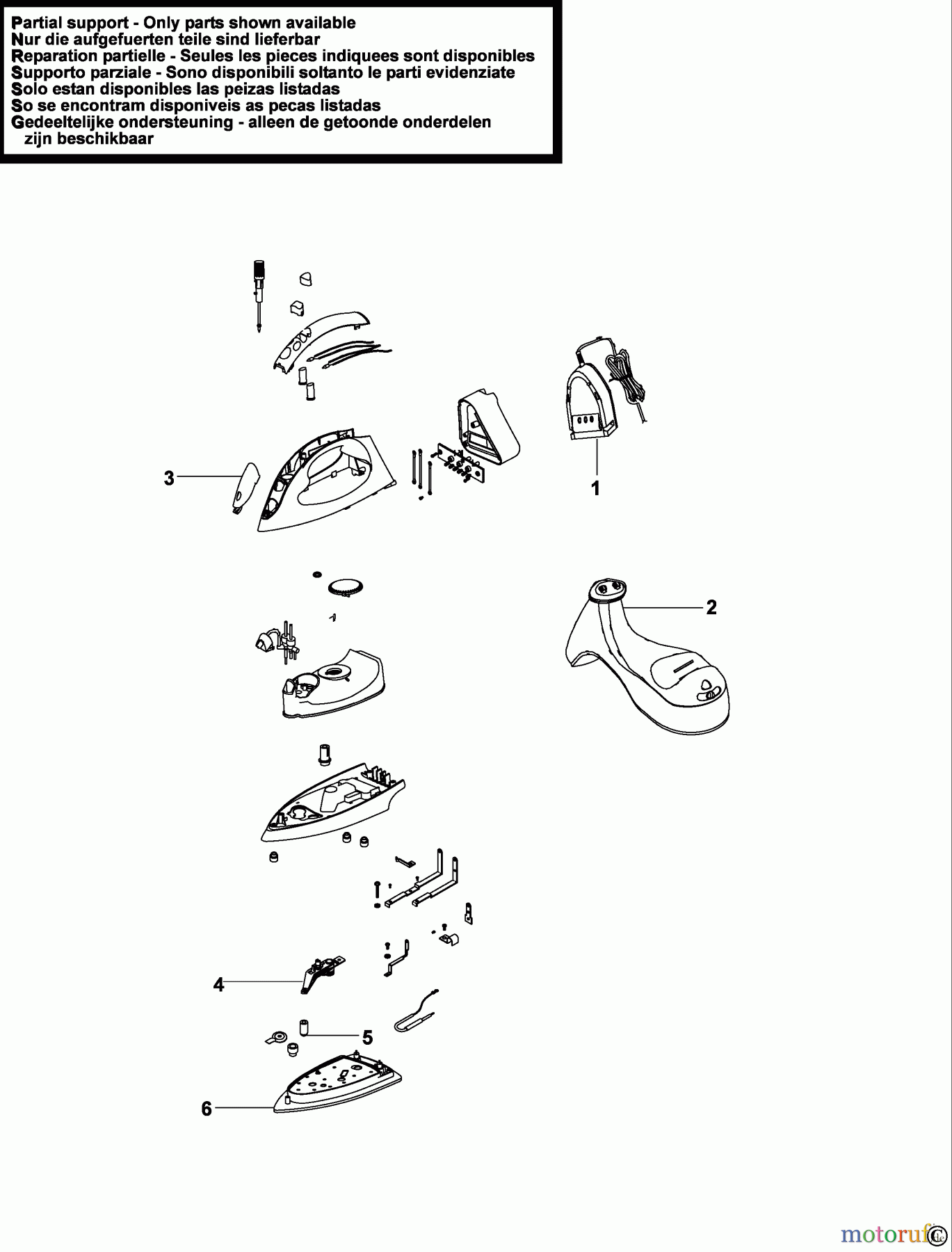 BLACK+DECKER DOMESTICA FERRI FERRO A VAPORE X1060 Seite 1