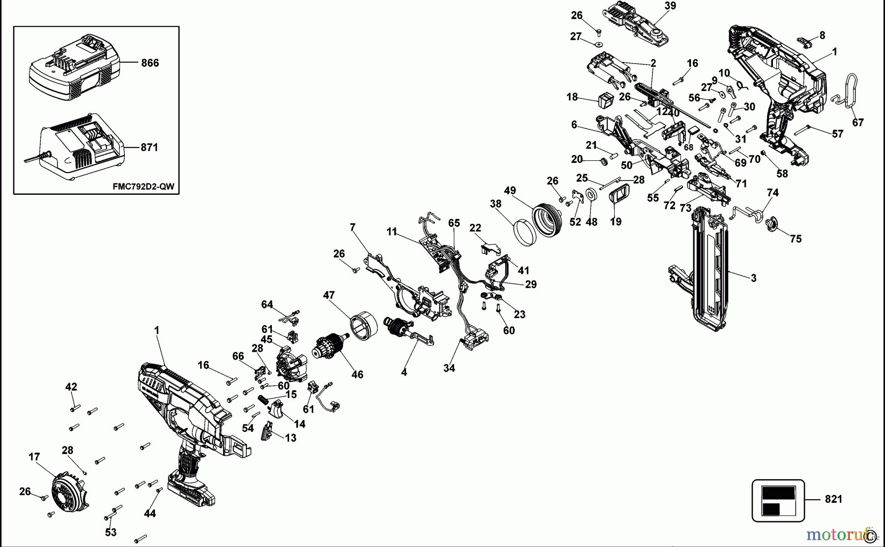  STANLEY WOODWORKING NAILERS CHIODATRICE FMC792 Seite 1