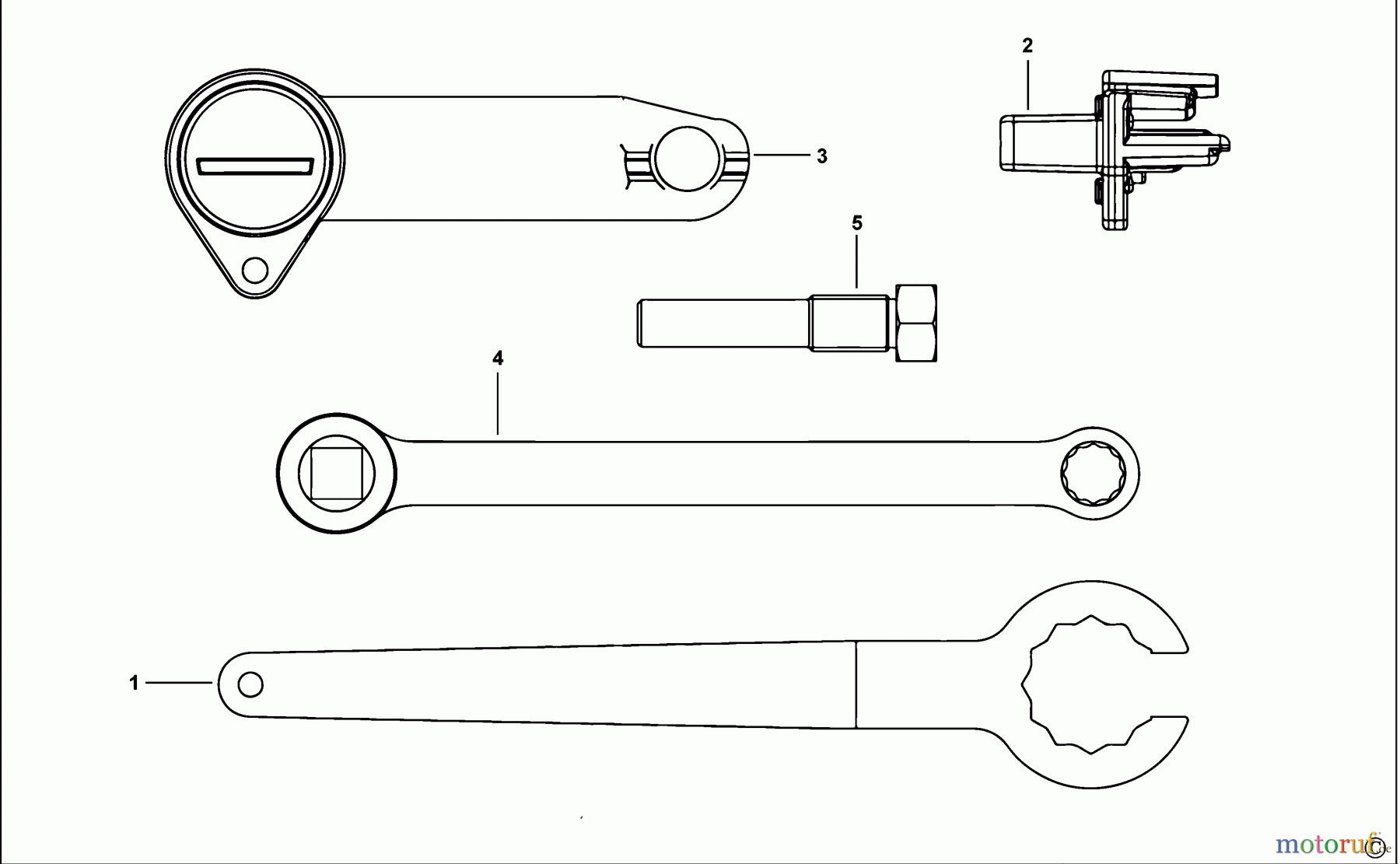 FACOM AUTOMOTIVE TOOLS KIT DI DISTRIBUZIONE DT.VAG-P10 Seite 1