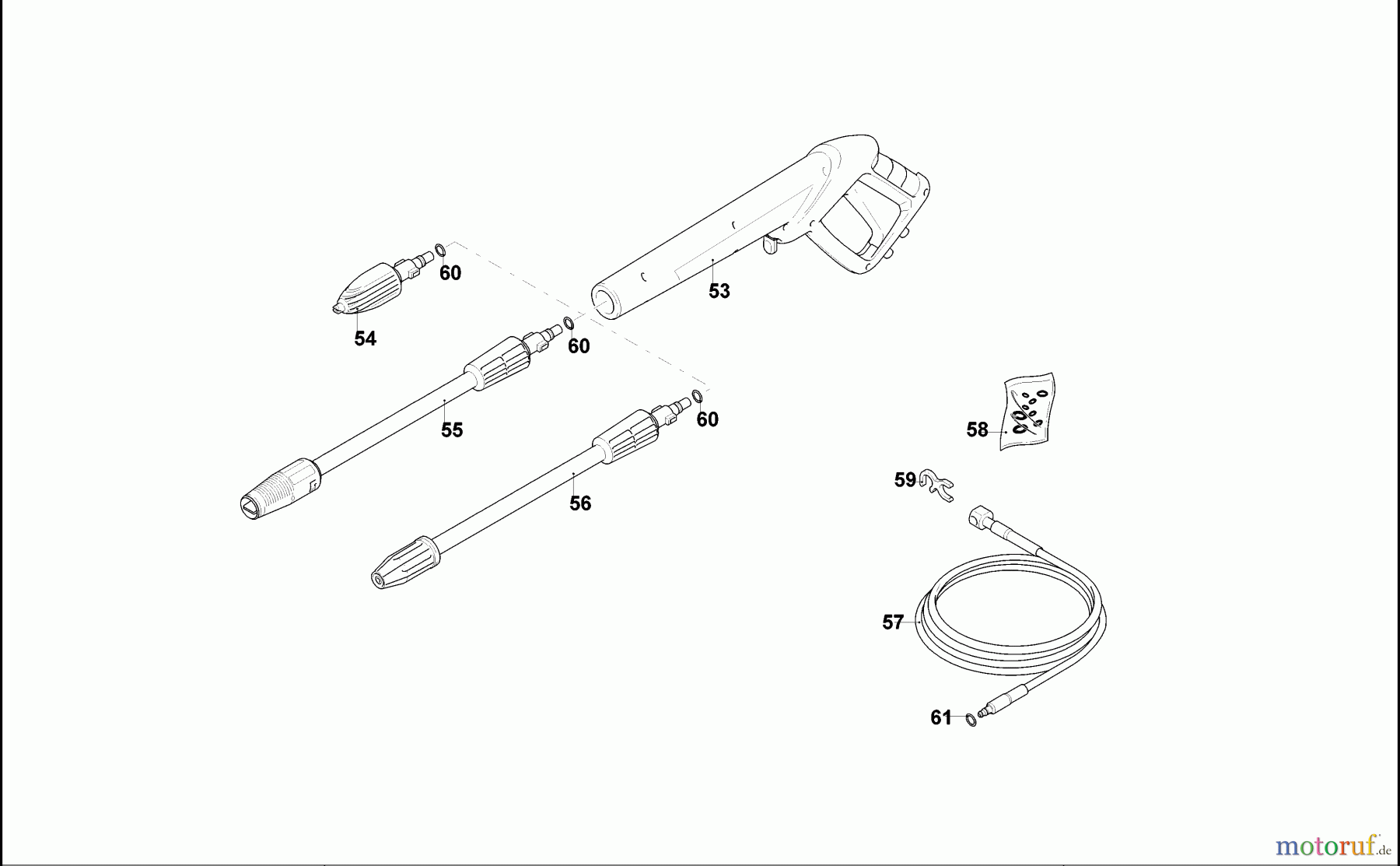BLACK+DECKER ESTERNO IDROPULITRICI, POMPE, COMPRESSORI, GENERATORI IDROPULITRICE PW1900WR Seite 2