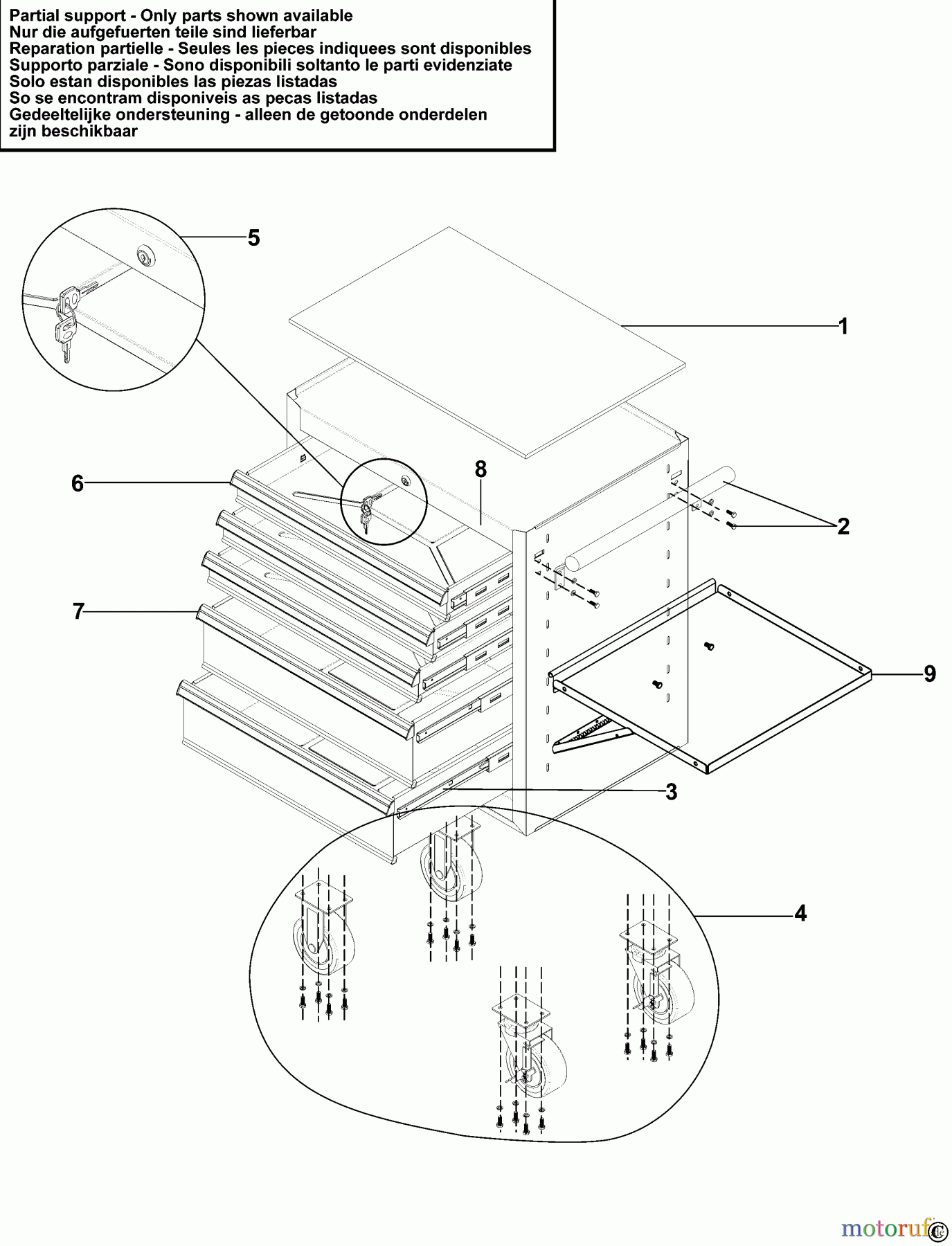 EXPERT STORAGE ARMADIO A RULLI E010230B Seite 1