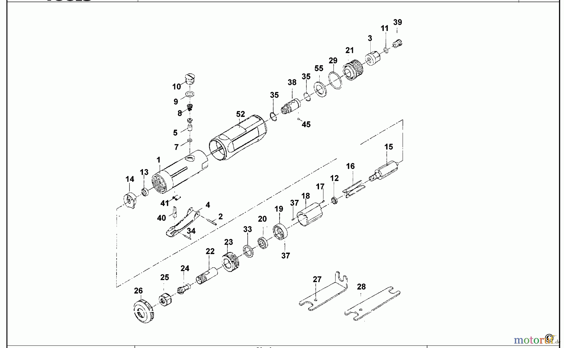 MAC POWER TOOLS MACININO AGQP100 Seite 1