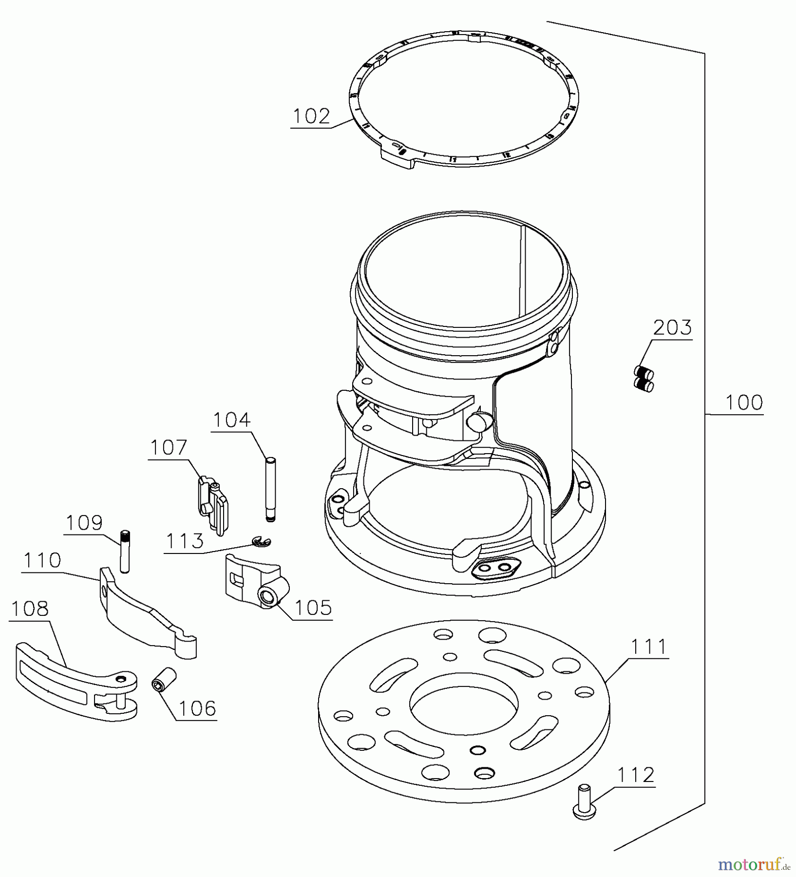PORTER CABLE Divers ROUTER FIXED/PLUNGE 450PK Seite 3