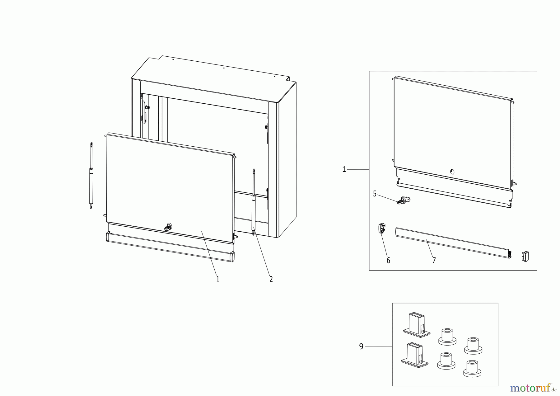 FACOM STORAGE ARMADIO A PARETE JLS3-CHSPPBS Seite 1