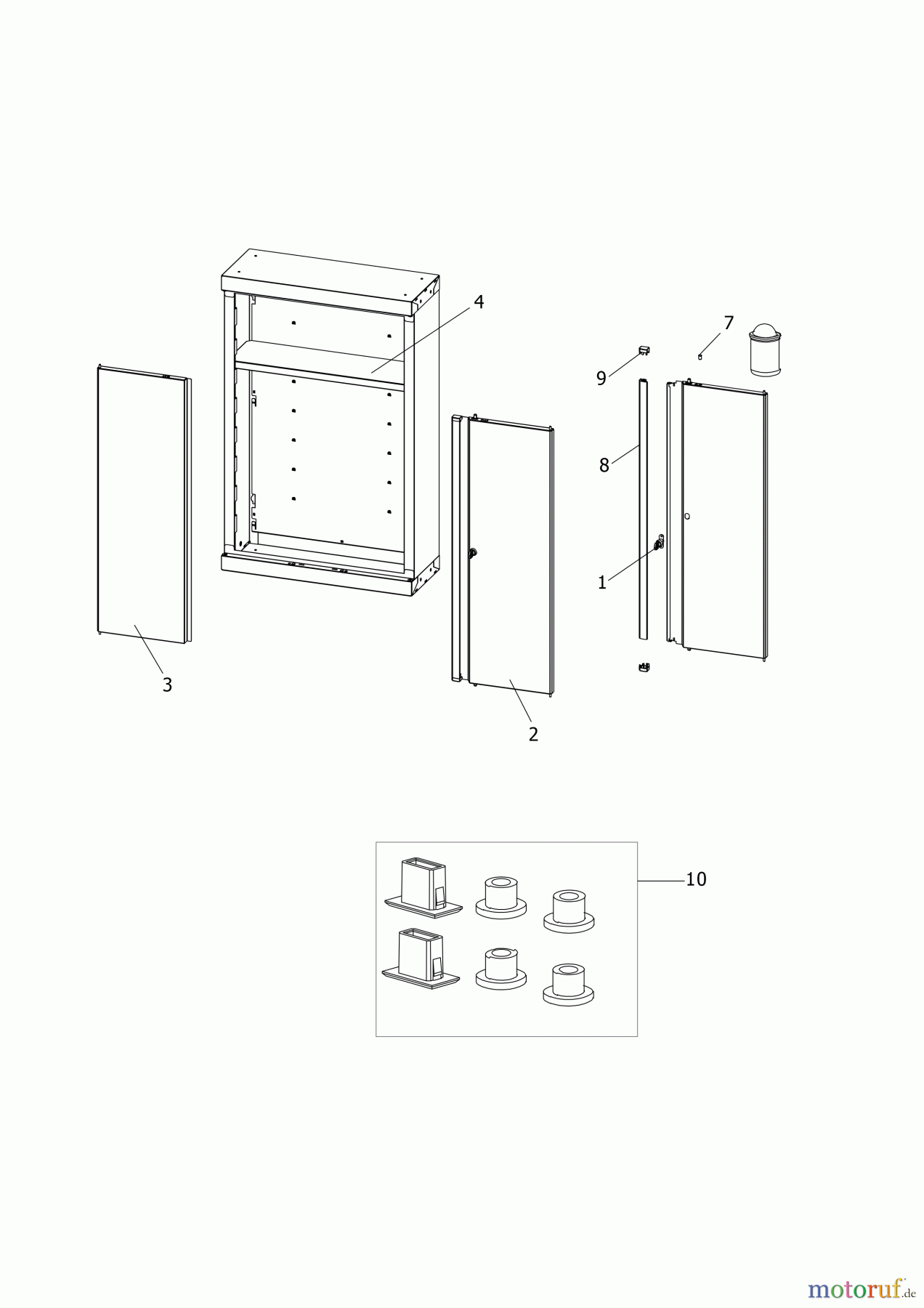  FACOM STORAGE ARMADIO A SCAFFALE JLS3-MHSPPBS Seite 1