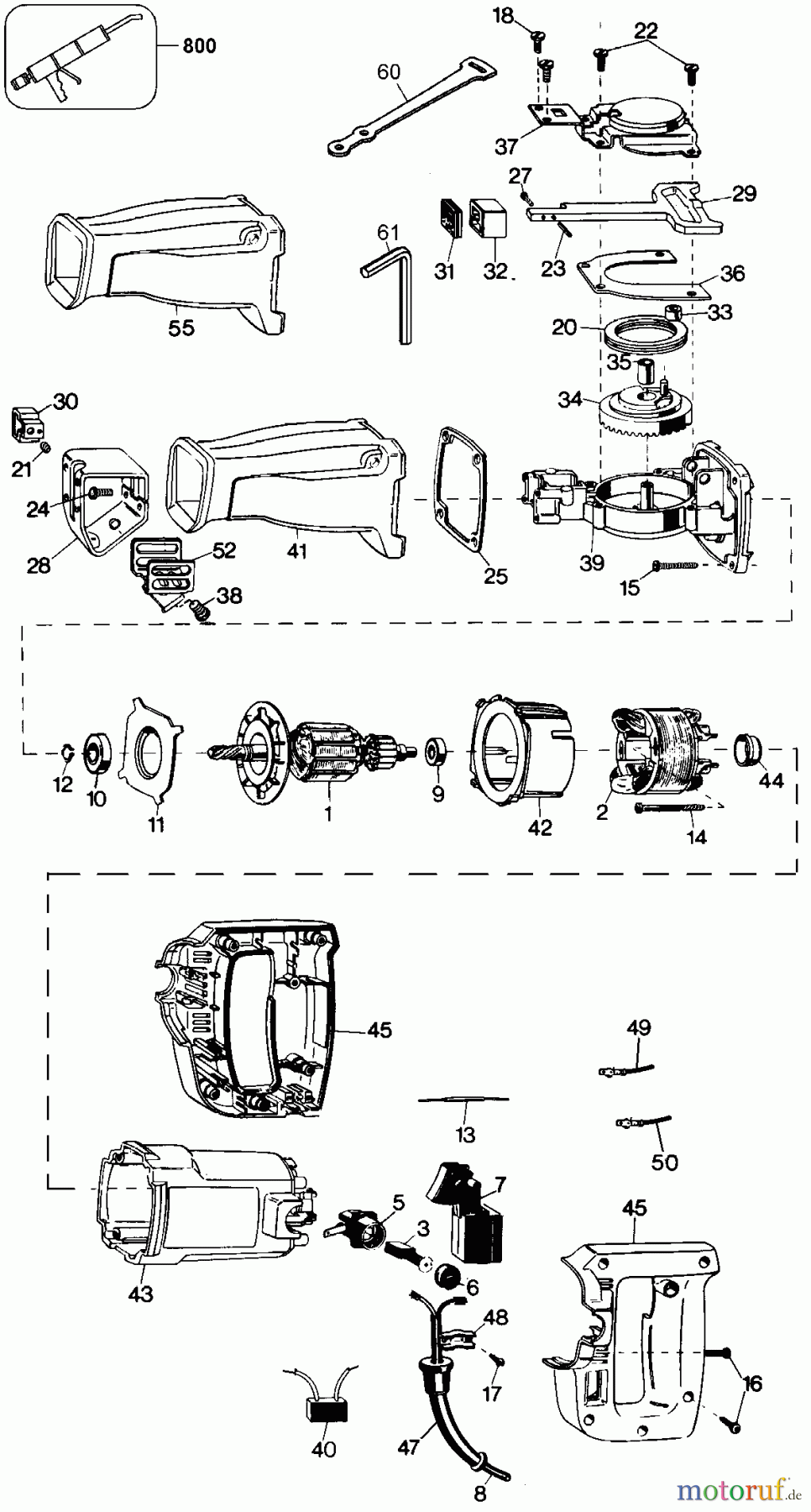  DEVILBISS Divers RECIP.SAW - FRANCE MSS810B Seite 1