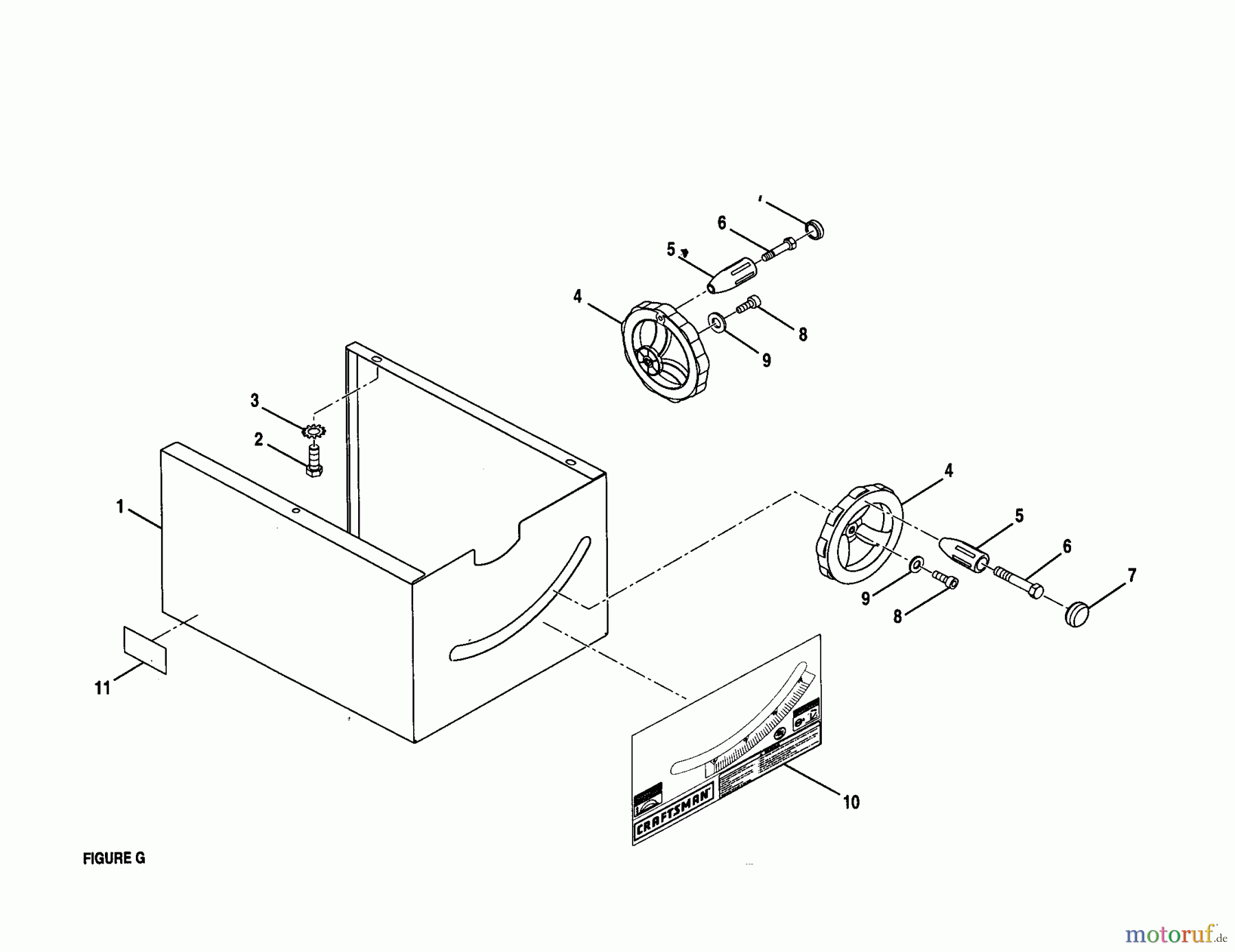 CRAFTSMAN Divers SEGA DA TAVOLO 315.228490 Seite 7
