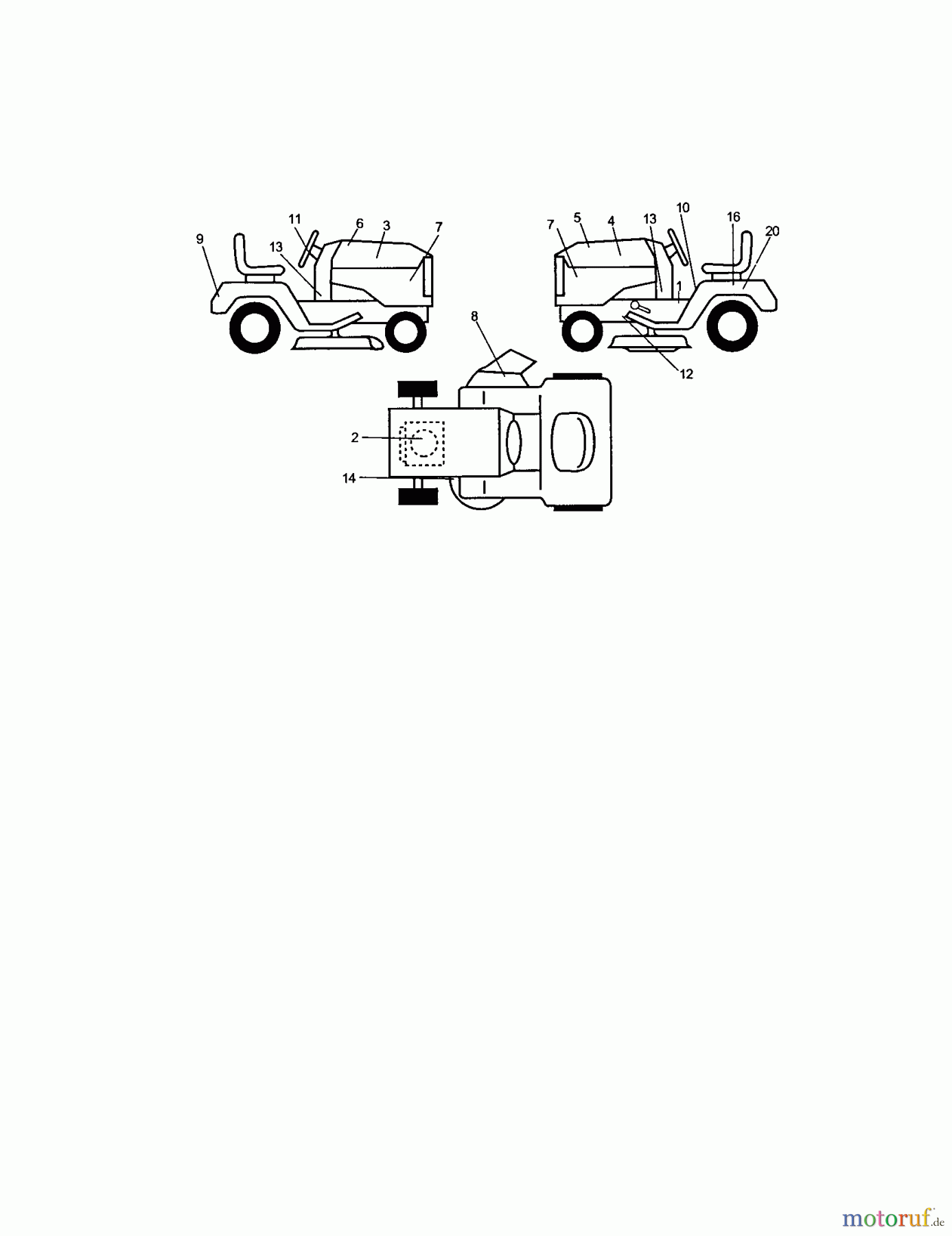 CRAFTSMAN Divers TRATTORE DA PRATO 917.272421 Seite 7