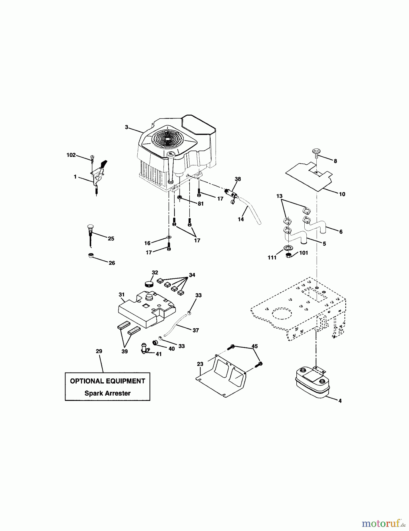 CRAFTSMAN Divers TRATTORE DA PRATO 917.272246 Seite 5