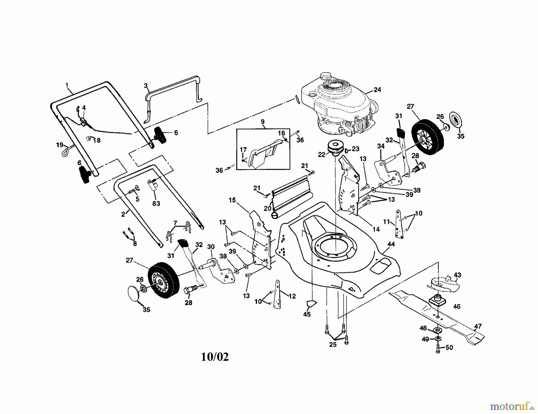  CRAFTSMAN Divers FALCIATRICE ROTANTE 917.378342 Seite 1