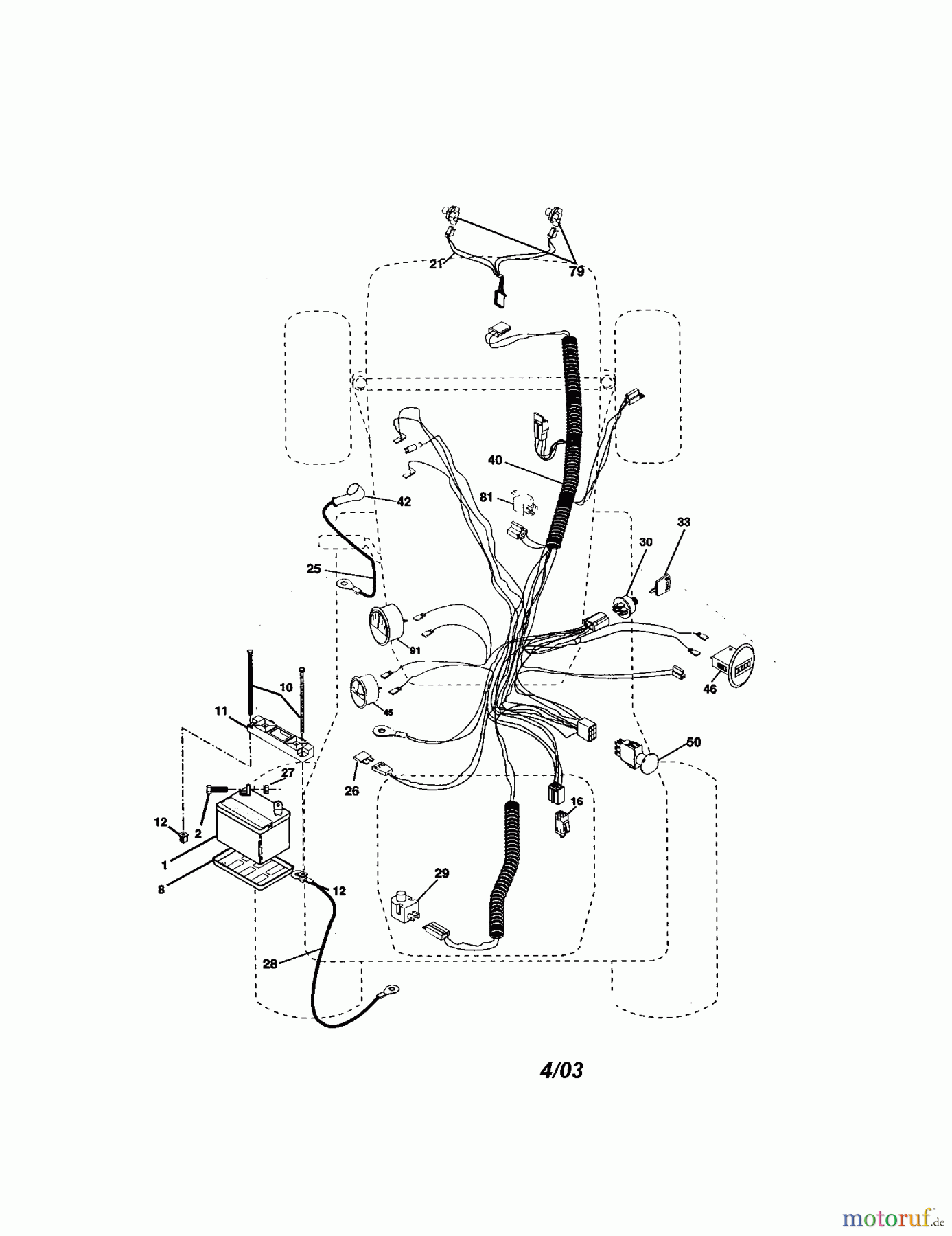 CRAFTSMAN Divers GARDEN TRACTOR 917.275284 Seite 1