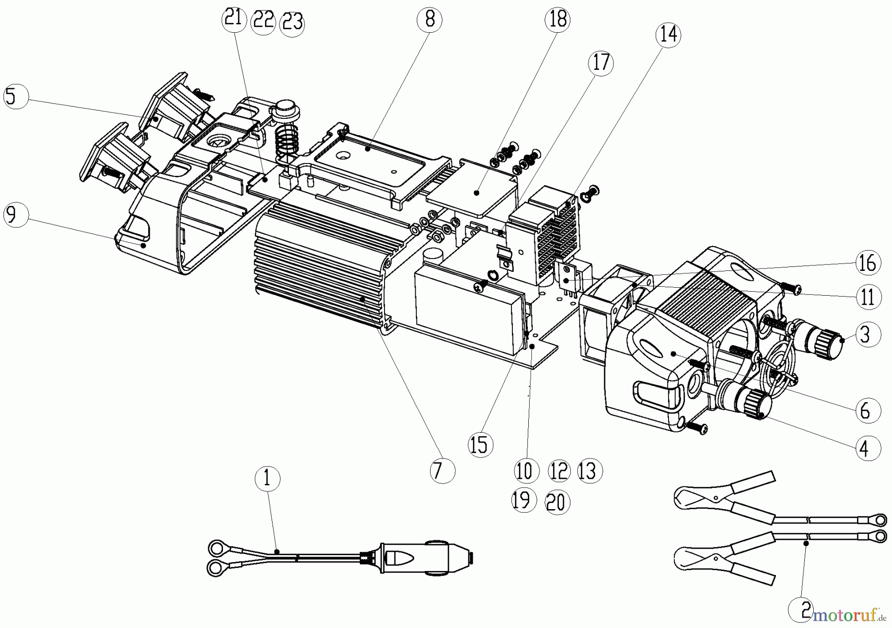  BLACK+DECKER INTERNO CURA DELL'AUTO E MINICULTURA 400W POWER INVERTER PI400LA Seite 1