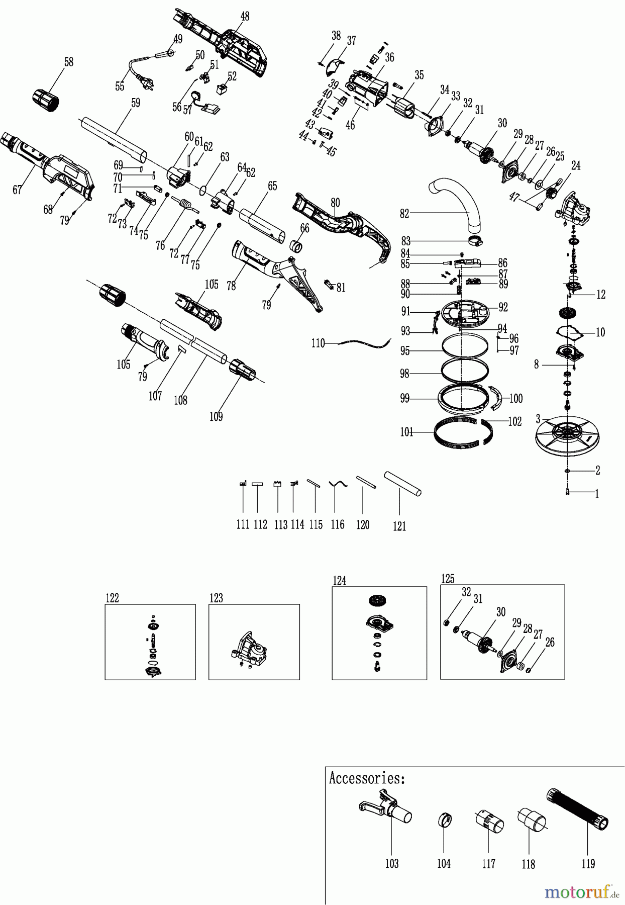  STANLEY WOODWORKING SANDERS LEVIGATRICE SW75 Seite 1